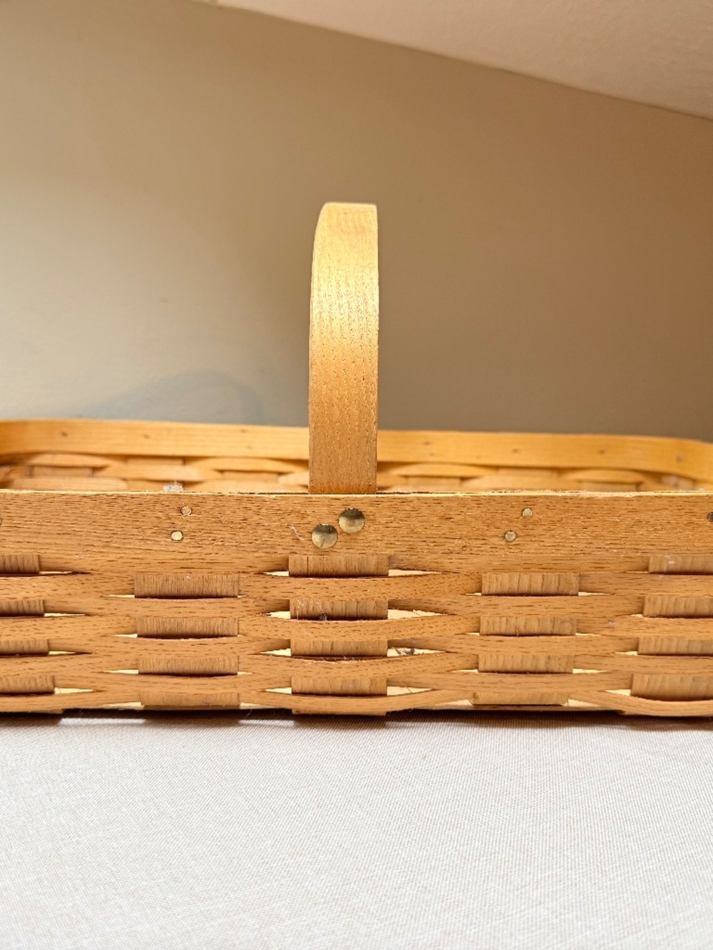 Peterboro Basket Company New Hampshire Large Market Gathering Basket